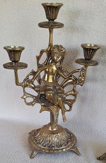 Candélabre victorien (2) - Bronzage, bavardage - Deux