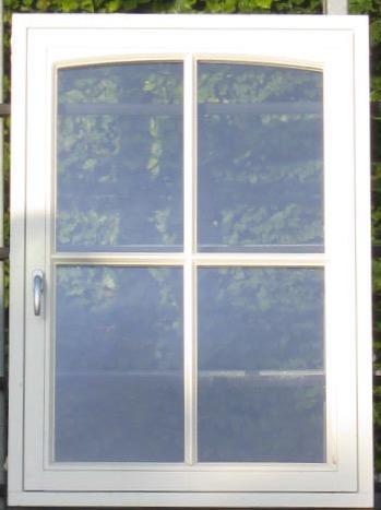 afrormosia houten raam , chassis , venster 99 x 140 wit, Doe-het-zelf en Bouw, Raamkozijnen en Schuifdeuren, Inclusief glas, Nieuw