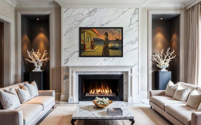 RINGER - Hopper Reflection 1/1 Toile Large, Antiek en Kunst, Kunst | Designobjecten