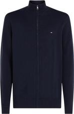 Tommy Hilfiger Vest Zip Navy maat Maat 48/50 (M) Heren, Kleding | Heren, Truien en Vesten, Tommy Hilfiger, Nieuw, Verzenden, Maat 48/50 (M)