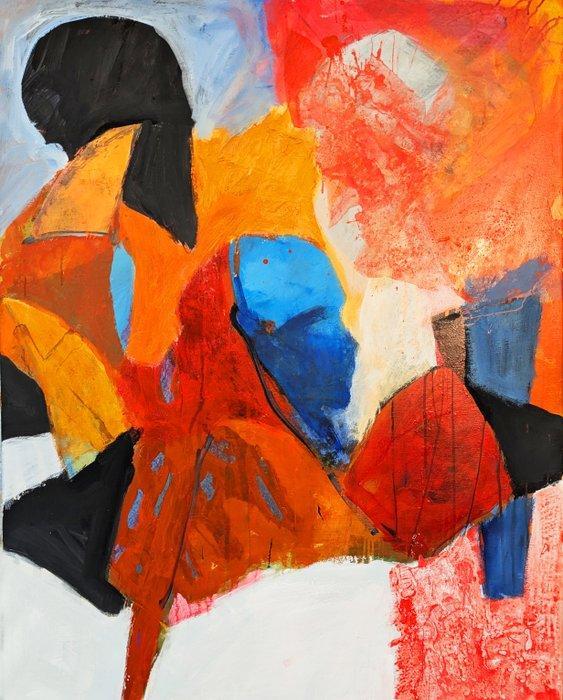 Richard Kuhn - King of Arkadien, Antiquités & Art, Art | Peinture | Moderne