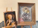 Icoon - Christus Pantokrator, Moeder Gods van Smolensk -, Antiek en Kunst