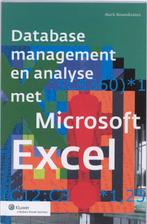 Database management en analyses met Microsoft Excel, Boeken, Mark Rosenkrantz, Zo goed als nieuw, Verzenden