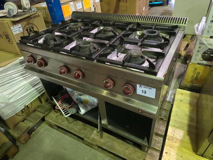 6-pits gasvuur DIAMOND, Huis en Inrichting, Keuken | Keukenbenodigdheden, Ophalen