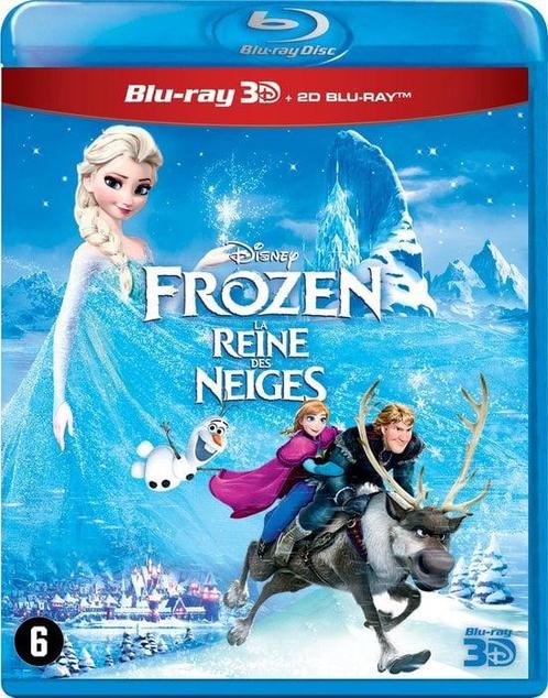 Frozen 3D en 2D (blu-ray tweedehands film), Cd's en Dvd's, Blu-ray, Ophalen of Verzenden