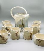 Unique Designer Studio Pottery Tea Set by Kos Martin -