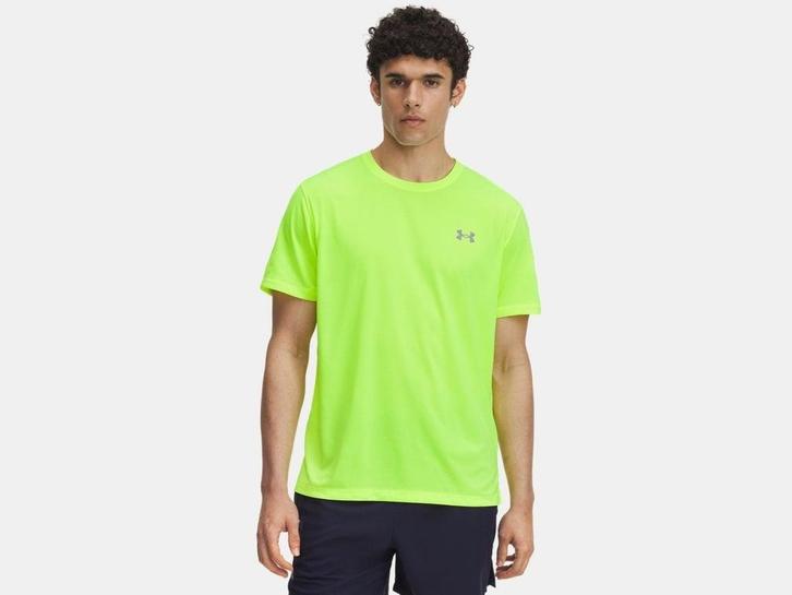 Under Armour Launch Shortsleeve-Ylw 732 - Maat XXL, Kleding | Heren, T-shirts, Geel, Nieuw, Overige maten, Ophalen of Verzenden
