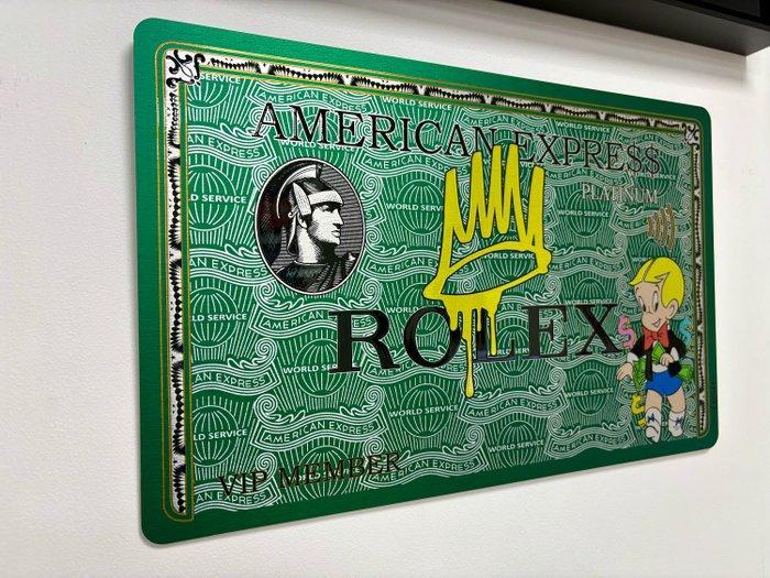 N.Nathan - Amex Crown Rolex, Antiek en Kunst, Kunst | Schilderijen | Modern