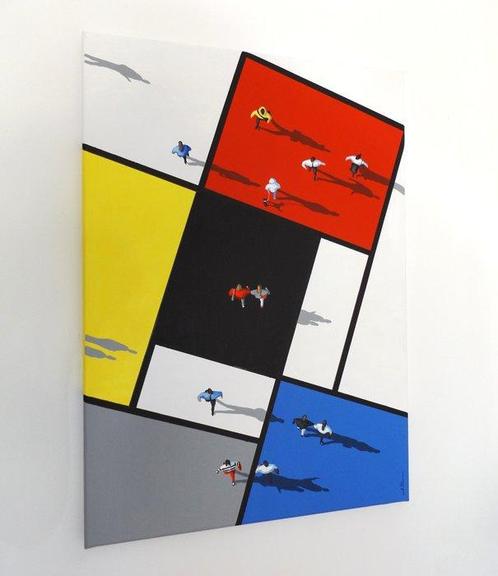 Alicja Ressa Alre - Shadows no.0187, Antiek en Kunst, Kunst | Schilderijen | Modern