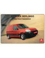 2003 CITROEN BERLINGO INSTRUCTIEBOEKJE NEDERLANDS, Auto diversen, Handleidingen en Instructieboekjes