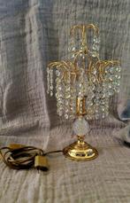 Lamp - Kristal, Metaal - Luxe Holywood Regency, Antiek en Kunst