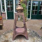 Lantaarn - CANDLE LANTERN - 52 cm - Glas, Metaal, Antiek en Kunst