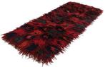 Tapis Kilim tissé à la main de créateur moderne et végétal, Nieuw