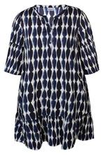 ZHENZI jurk Hana ruche randM=46-48Maat 46/48 (XL) of groter, Kleding | Dames, Verzenden, Nieuw, Maat 46/48 (XL) of groter, Overige kleuren