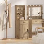vidaXL Highboard met lade artisanaal eikenkleurig 40 x 40,5, Huis en Inrichting, Verzenden, Nieuw