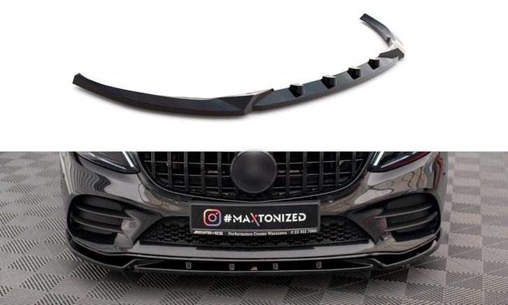 Front Splitter V.2 voor Mercedes Benz W205 Facelift AMG Line, Autos : Divers, Tuning & Styling, Enlèvement ou Envoi