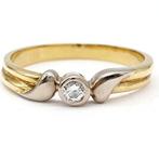 Ring Geel goud Diamant  (Natuurlijk), Handtassen en Accessoires