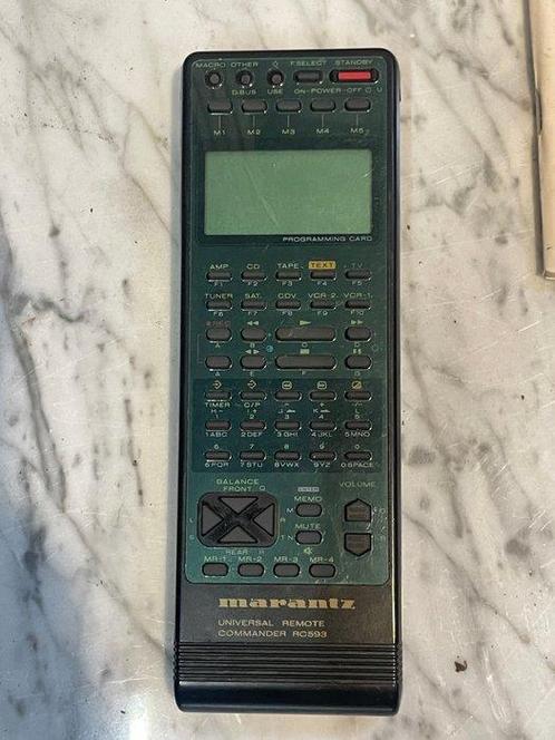 Marantz - Télécommande universelle RC593 Unité de contrôle, Audio, Tv en Foto, Radio's