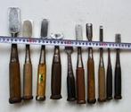 Werkgereedschap (10) - 10 gebruikte Japanse beitels