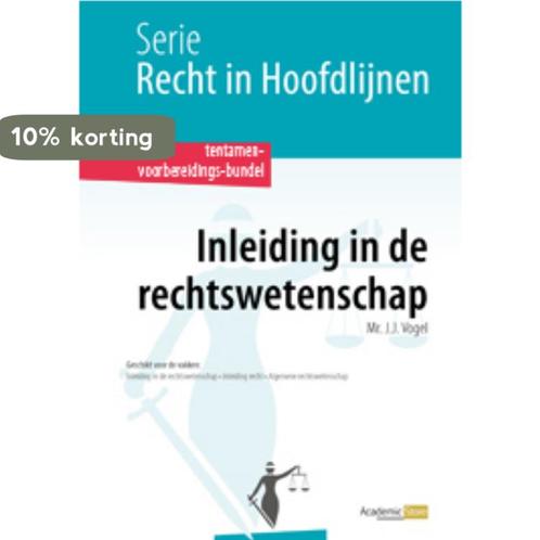 Inleiding tot het recht / tentamen-voorbereidings-bundel /, Boeken, Schoolboeken, Gelezen, Verzenden