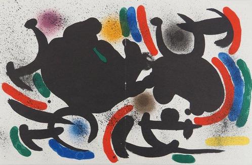 Joan Miro (1893-1983) - Composition surréaliste, Antiek en Kunst, Antiek | Overige Antiek