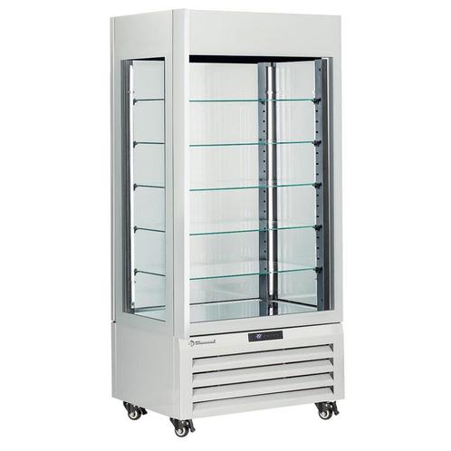 FULL glazen vitrine 600 Lt., 5 glazen niveaus, geventileerd, Articles professionnels, Horeca | Équipement de cuisine, Envoi