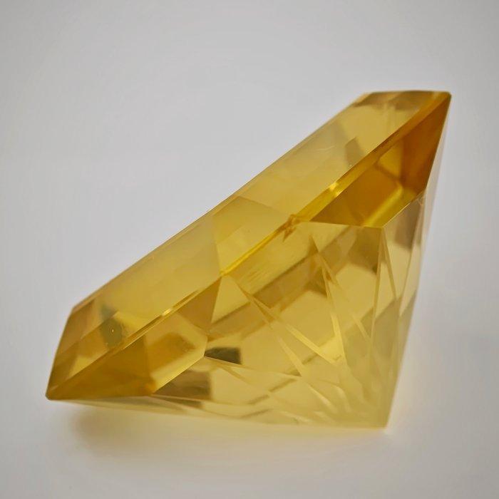 Zonder Minimumprijs Citrien - 103.18 ct - Antwerp Laboratory, Handtassen en Accessoires, Edelstenen