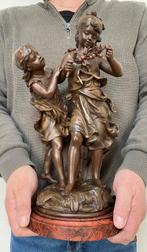 Auguste Moreau (1834-1917) - Art Nouveau - sculptuur,, Antiquités & Art