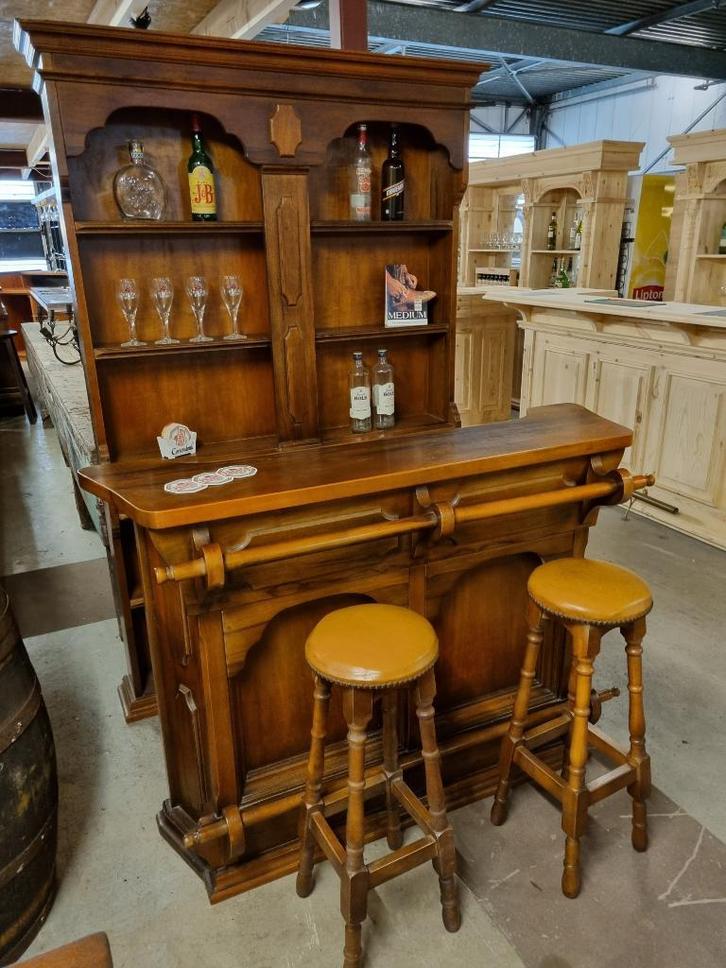bar toog bartoog vintage huisbar toogje cafetoog barmeubel, Huis en Inrichting, Barren, Nieuw