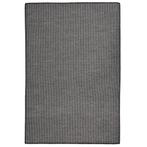 vidaXL Buitenkleed platgeweven 120x170 cm grijs, Huis en Inrichting, Stoffering | Tapijten en Vloerkleden, Verzenden, Nieuw