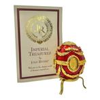 Fabergé ei - JOAN RIVERS Faberge Imperial Treasures Het, Antiquités & Art