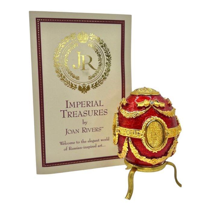 Fabergé ei - JOAN RIVERS Faberge Imperial Treasures Het, Antiquités & Art, Curiosités & Brocante