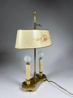 Bouilotte lamp - Messing, Metaal, Antiek en Kunst