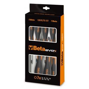 Beta 1207e/tx-d7-jeu de 7 tournevis torx®, Bricolage & Construction, Outillage | Outillage à main