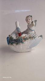 KPM - Figuur - Il cigno e il putto - Porselein, Antiek en Kunst