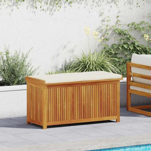 vidaXL Opbergbox voor buiten 113x50x60,5 cm massief, Tuin en Terras, Bergingen en Tuinkasten, Nieuw, Verzenden