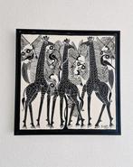 Rubuni Rashidi (1969) - Giraffes and Puffin birds