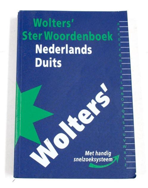 STERWRDBOEK NEDERLANDS-DUITS 9789001813031 GRONINGEN WOLTERS, Boeken, Woordenboeken, Gelezen, Verzenden