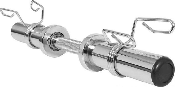 Halterstang - Dumbbellstang - Halter - 50 mm - Incl. Veerslu, Sport en Fitness, Fitnessmaterialen, Nieuw, Verzenden