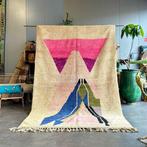 Modern abstract Marokkaans Berber-tapijt - Eigentijds Boujad, Nieuw