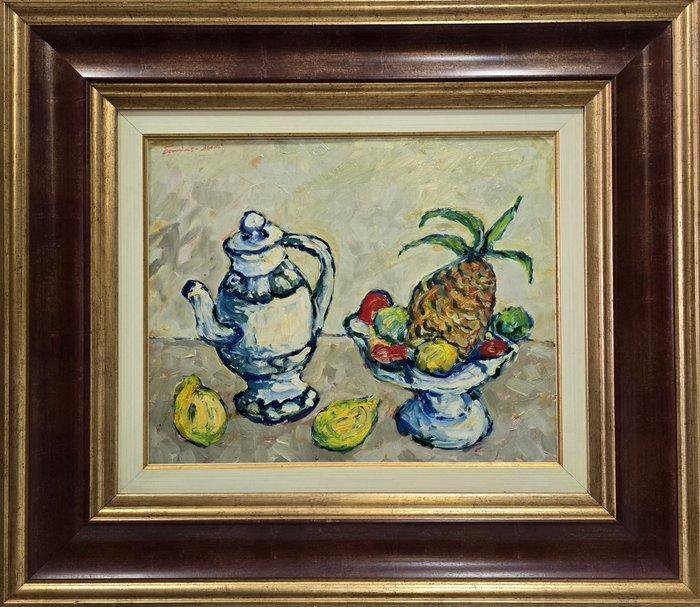 Lluís Domingo Abelló (1917) - NO RESERVE - Mesa de verano, Antiek en Kunst, Kunst | Schilderijen | Klassiek