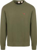 Levis Sweater Logo Olijfgroen maat Maat 48/50 (M) Heren, Verzenden, Nieuw, Maat 48/50 (M), Levi's