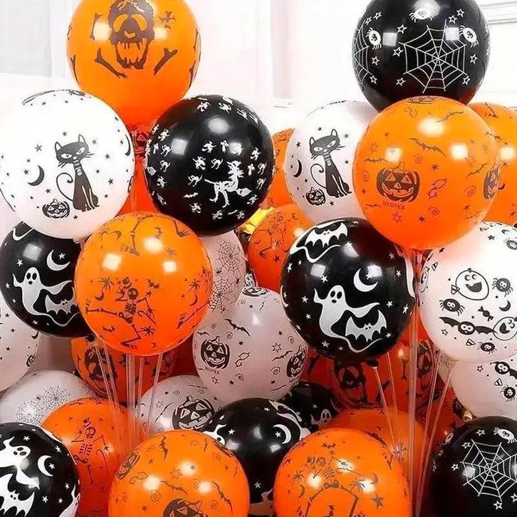 Ballonnen Halloween, Kleding | Heren, Carnavalskleding en Feestkleding, Nieuw, Verzenden