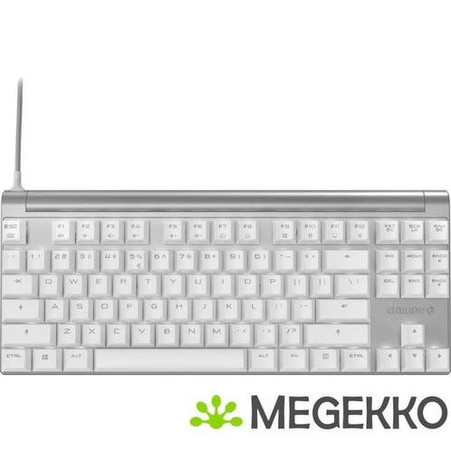 Cherry MX Board 8.0 RGB Wit Cherry MX Red (US International), Computers en Software, Toetsenborden, Nieuw, Verzenden