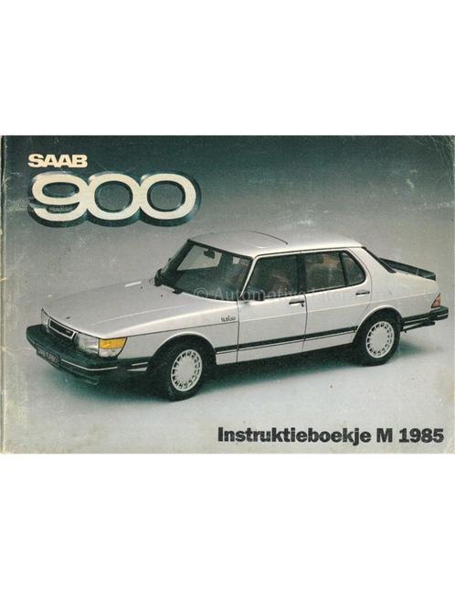 1985 SAAB 900 INSTRUCTIEBOEKJE NEDERLANDS, Autos : Divers, Modes d'emploi & Notices d'utilisation, Enlèvement ou Envoi