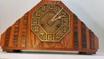 Horloge pendule - Style Amsterdamois - Mouvement Junghans, Antiek en Kunst