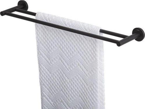 Tiger Urban - Handdoekrek dubbel 60 cm - Zonder boren met, Maison & Meubles, Salle de bain | Linge de bain & Accessoires, Envoi