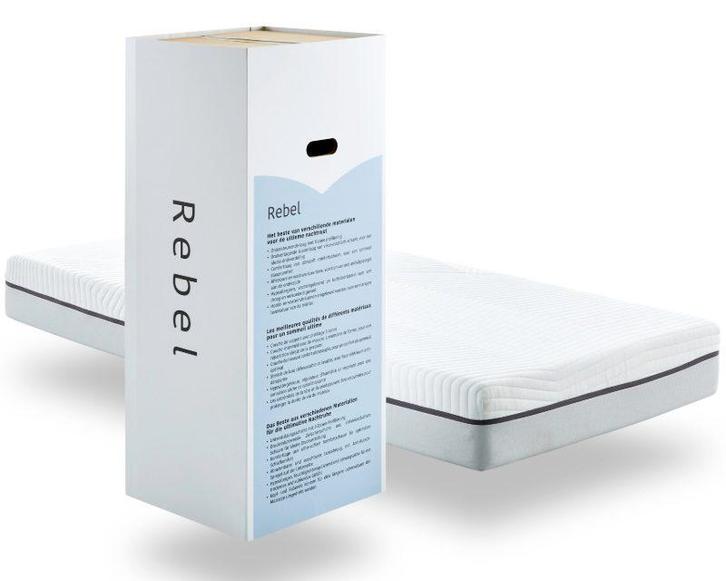 Matras Rebel Traagschuim Hybride Matras - 180 x 200, Huis en Inrichting, Slaapkamer | Matrassen en Bedbodems