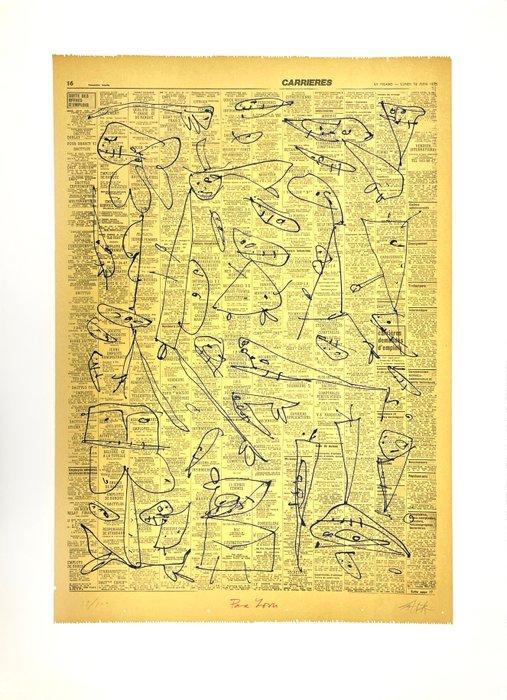 Antonio Saura (1930-1998) - Pour Jorn, Antiek en Kunst, Antiek | Overige Antiek