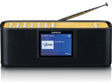 Lenco PDR-045BK - DAB Radio met Bluetooth - Zwart, Huis en Inrichting, Verzenden, Zo goed als nieuw